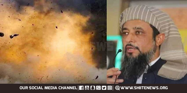 Four people including Maulana Hamidul Haq killed in suicide blast in Akora Khattak