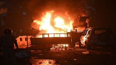 India orders curfew after violence over tomb of 17th-century Muslim ruler