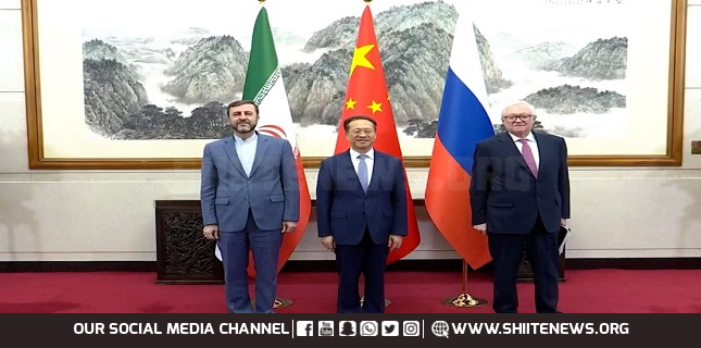 Iran, Russia, China discuss Tehran’s nuclear programme at Beijing meeting