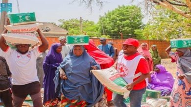 KSrelief distributes thousands of food baskets worldwide