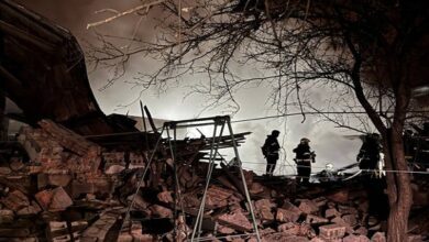 Mass Russian drone attack on Ukraine’s Kharkiv, nine injured