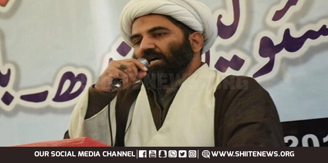 Palestine occupation will remain Israel’s dream, Allama Maqsood Domki
