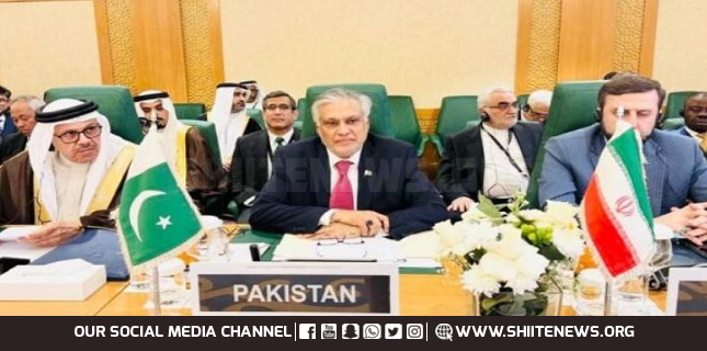 Stopping aid is a war crime, Muslim Ummah needs decisive action, Ishaq Dar