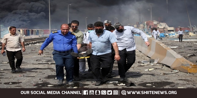 14 killed, some 700 injured after huge explosion rocks Shahid Rajaee port in southern Iran