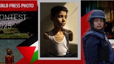 2025 World Press Photo 9-year-old Palestinian amputee symbolizes Gaza's tragedy