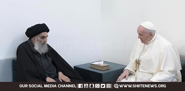 Ayatollah al-Sistani mourns Pope Francis A MAN OF PEACE