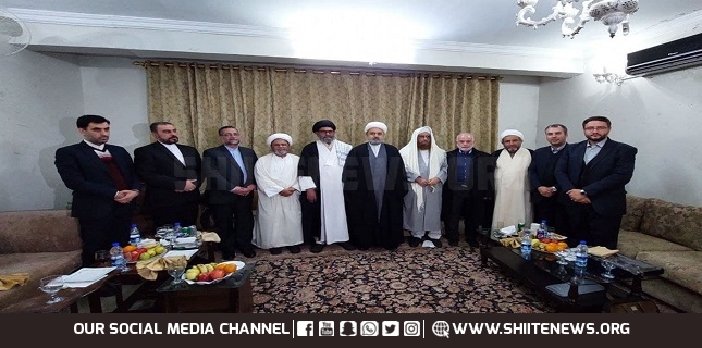 Delegation of Imamia Ulema Council Kohat meet Allama Sajid Naqvi