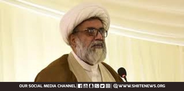 Eid is actually sharing happiness, Senator Allama Raja Nasir Abbas Jafari