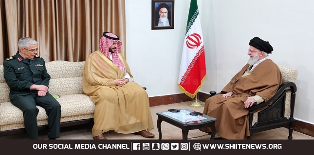 Leader Iran ready to share its advancements with Saudi Arabia