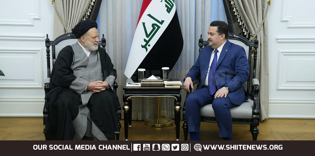 PM Al-Sudani meets Syrian Shia leader