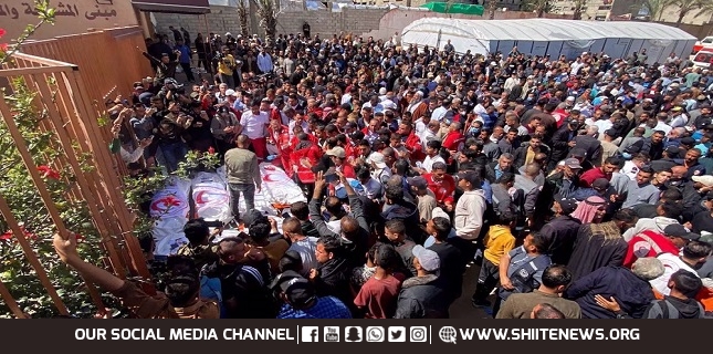 Palestine Red Crescent rejects Israeli military report on killing of Gaza medics