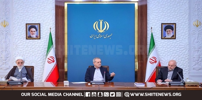 Pezeshkian Iran strives to solve disputes and foster peace