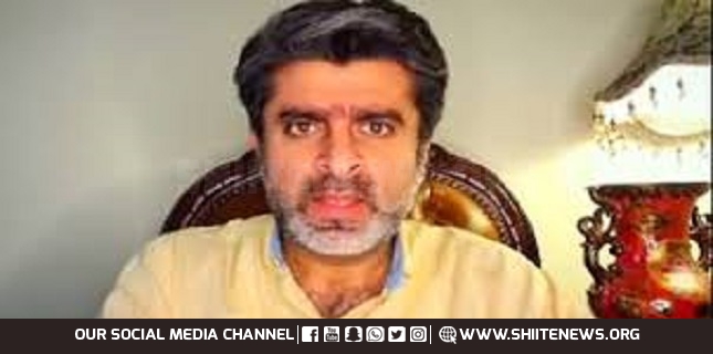 President Anchor Association Pakistan Amir Abbas speaks at MWM Convention