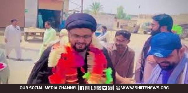 Provincial President Shia Ulema Council South Punjab on a two-day visit to Rajanpur, DG Khan