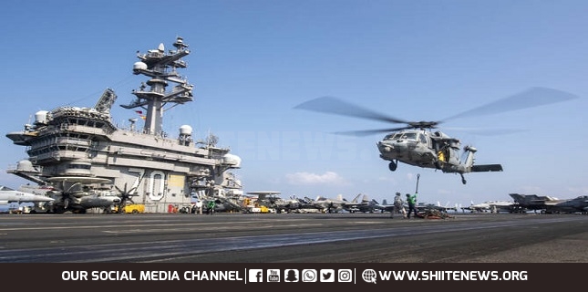 Second US carrier arrives off coast of Yemen