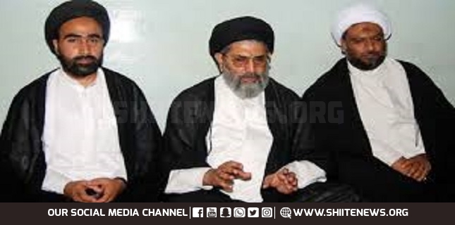 Shia Missing Committee delegation meets Allama Sajid Ali Naqvi