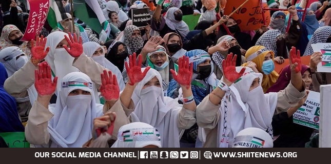Thousands of Pakistanis rally to censure Israeli crimes in Gaza