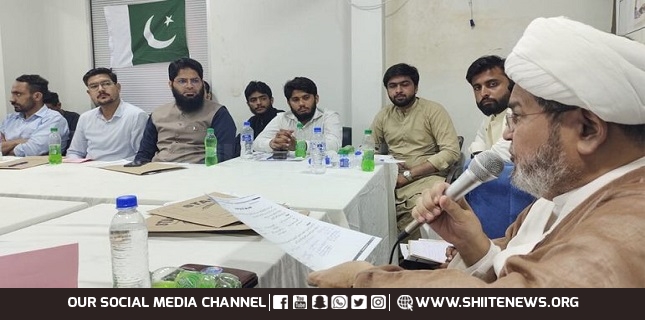 All Parties Conference organized by Jafariya Students, participation of Allama Shabbir Maisami