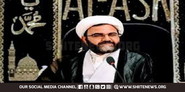 Allama Ashfaq Wahidi visits Chak Beli, emphasizes on mourning and unity