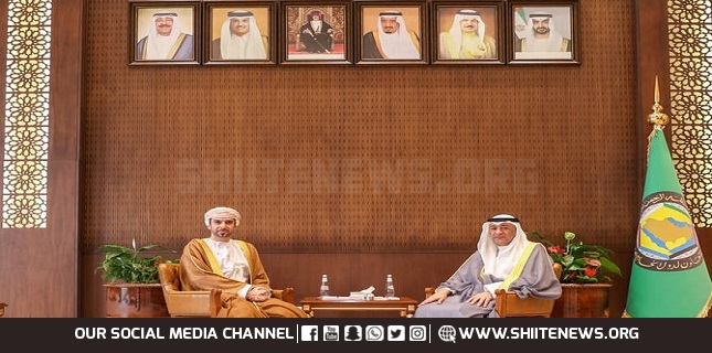 GCC chief receives newly appointed Omani ambassador to Saudi Arabia