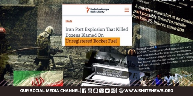 How Western media again jumped on propaganda bandwagon over Iran port explosion