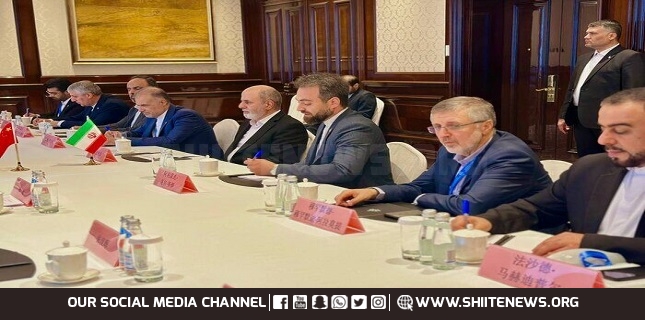 Iran, China vow to expand strategic ties