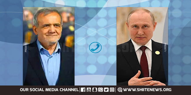Iran, Russia emphasize determination to deepen strategic ties