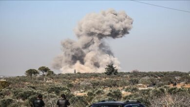 Israeli airstrikes hit military targets across western Syria