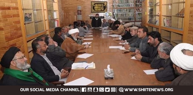 Meeting of Ulema of Gilgit-Baltistan, announced to stand by the side of the Pakistan Army