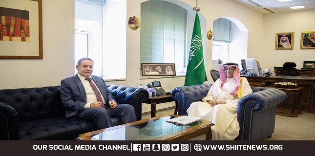 Saudi deputy minister receives Russia, Ukraine envoys