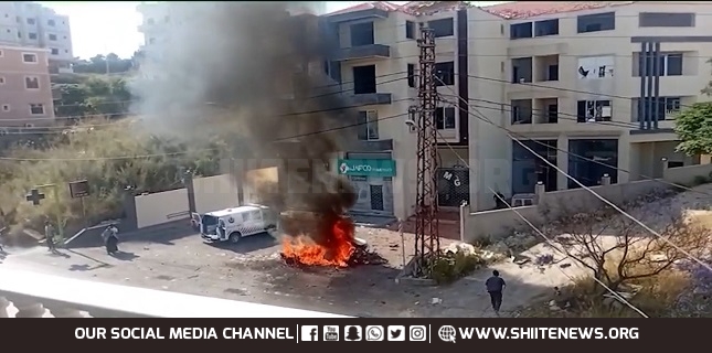 Three martyred in Israeli drone strikes across South Lebanon