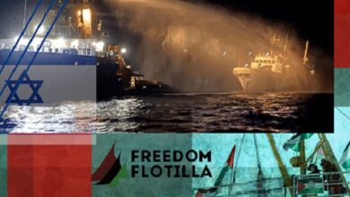 When feeding the starving becomes a crime Gaza blockade and bombed aid ships