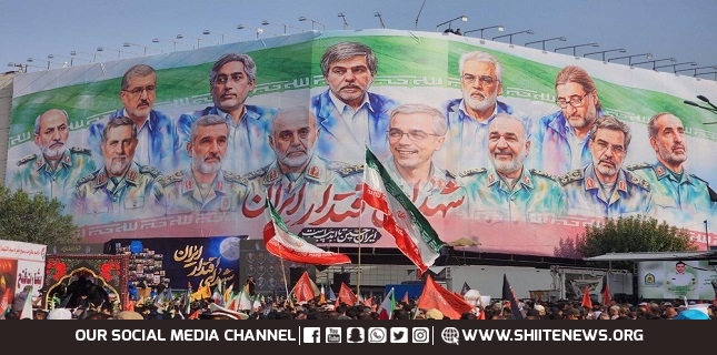 Iran holds grand funeral for martyrs of Israeli-US aggression