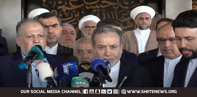 Iranian FM Visits Martyr Sayyed Nasrallah Shrine: Resistance in Lebanon Will Become Stronger