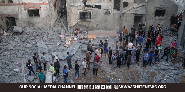 Israeli attacks on Gaza kill dozens near aid centers and shelters