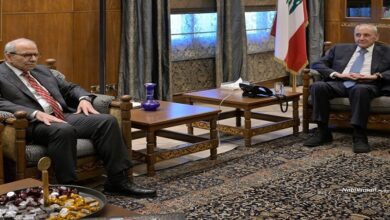 Lebanon PM Salam Visits Speaker Berri, Says Doors Open to Hezbollah