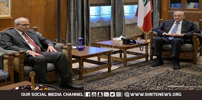 Lebanon PM Salam Visits Speaker Berri, Says Doors Open to Hezbollah