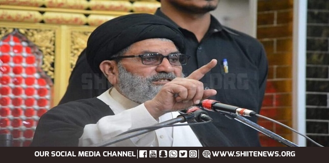 Mourning is our legal and Sharia right, Muharram should not be made a symbol for fear, Allama Sajid Ali Naqvi