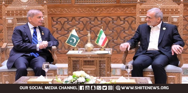 President Iran contact Shahbaz Sharif, praised Pakistan's position on Zionist attacks