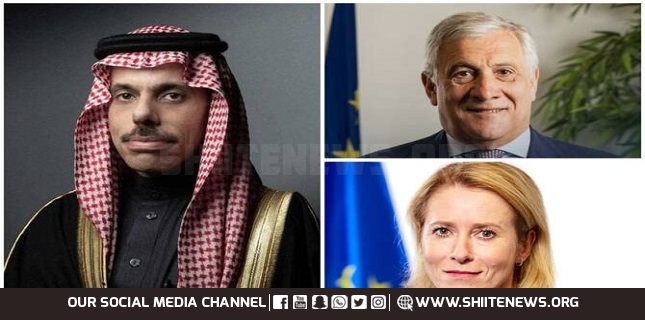 Saudi FM discusses Iran-Israel tensions with Italian and EU counterparts