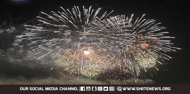 Skies of Yemen filled with light in celebration of al-Wilayah anniversary Report