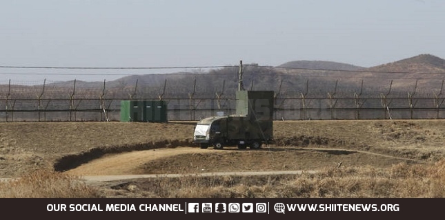 South Korea halts loudspeaker broadcasts along border with rival North Korea