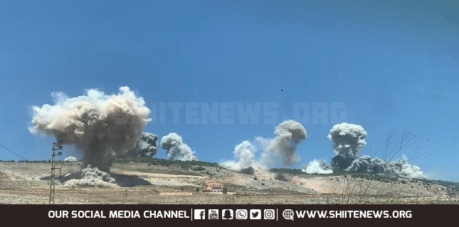 South Lebanon Casualties as Israeli Enemy Launches Violent Strikes on Nabatieh