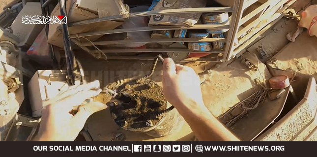 Al-Qassam Posts Video Showing Fighters Ambushing IOF in Khan Younis