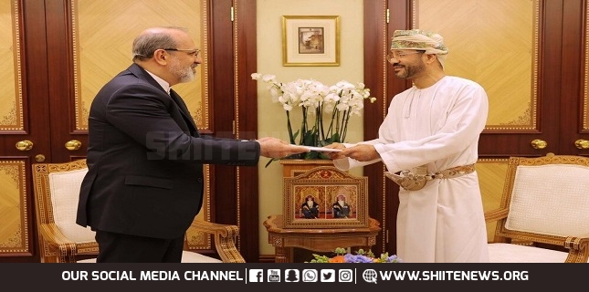 Araqchi’s messages handed over to Omani counterpart
