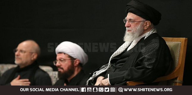 Ayatollah Khamenei leads Ashura night mourning ceremony in Tehran