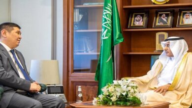 Deputy minister receives Kazakhstan’s ambassador to Saudi Arabia