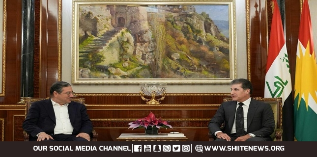 Iraqi Kurdish leader Barzani calls for stronger ties with Iran to boost regional security