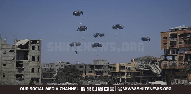 Jordan and UAE carry out humanitarian airdrops over Gaza as aid efforts intensify