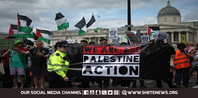 Police arrest more than 50 Palestine Action demonstrators in London